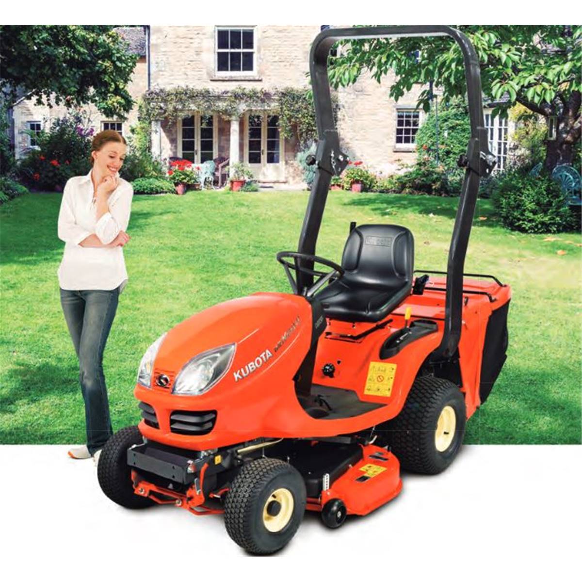 33333 Tondeuse autoportée Kubota GR1600-II – Image 1