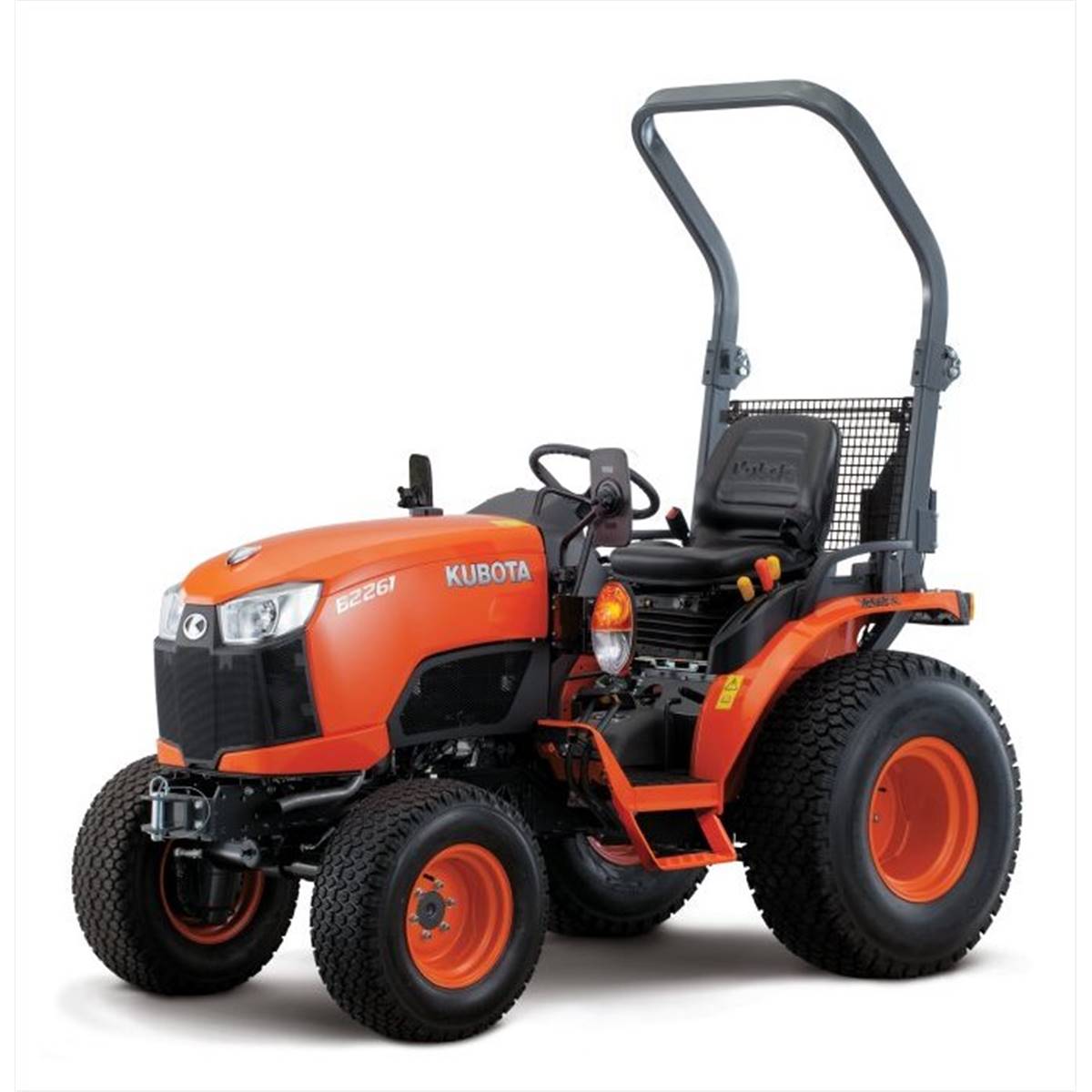 33333 Micro tracteur diesel 4 roues motrices KUBOTA B2261 HDW roues agraires 6.00×12 et 95×18. – Image 1