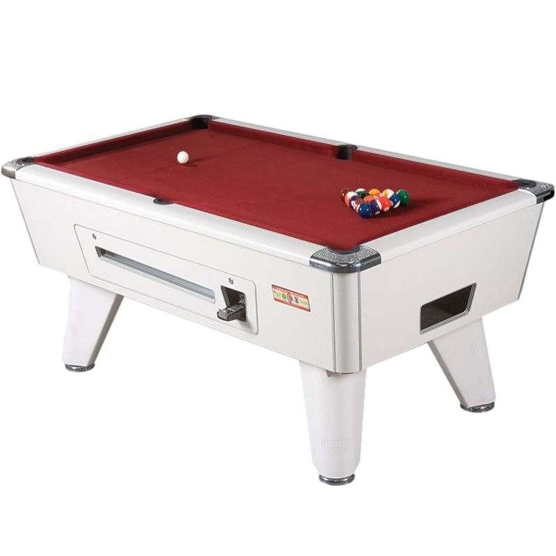 supreme-winner-blanc-6ft-1 Billard Anglais à monnayeur Supreme Winner Blanc 6FT – Image 1